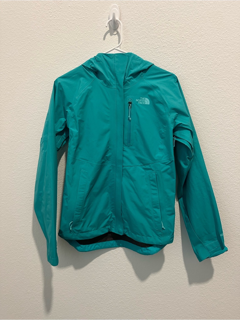 The North Face Teal Hooded Jacket